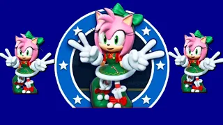 Sonic Dash - Jingle Belle Amy Unlocked - Full UPGRADE - All New Characters Unlocked #shorts