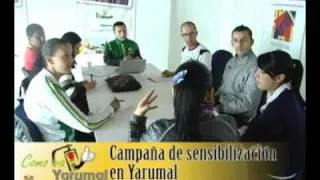 LA CAMPAÑA DE SENSIBILIZACION REMANGATE CONTRA LAS MINAS ANTIPERSONAL TAMBIEN LLEGO A YARUMAL.f4v