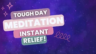 Self-Care on Stressful days // Simple Meditation for Instant Relief 🌿