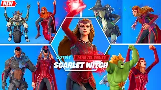 Scarlet Witch doing Built-In Emotes (by Doctor Strange in the Multiverse of Madness) シ