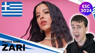 Zari - Marina Satti Reaction | Greece Eurovision 2024 🇬🇷