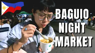 🇵🇭WATCH FOREGNERS EAT IN BAGUIO NIGHT MARKET I FAVORITE STREET FOOD IN THE PHILIPPINES