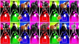 Funny Cow Friends All Videos Megaremix 🆚 Ferdinand 🆚 Funny Horse 🆚 Funny Elephant🌟 Best Edm Rush ✅