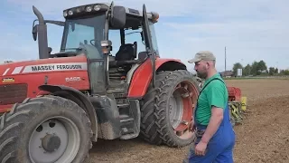 Semis de blé 2017 / Massey Ferguson 6465