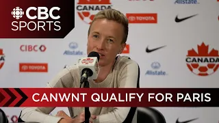 Bev Priestman reacts to Canada qualifying for Paris 2024 | CBC Sports