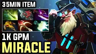 Miracle Sniper WTF 35 Min Full Slot Items 1k GPM With 0 Deaths