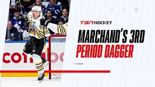 Marchand provides the dagger as Bruins re-take control of the series