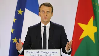 REPLAY - Discours d'Emmanuel Macron à Ouagadougou