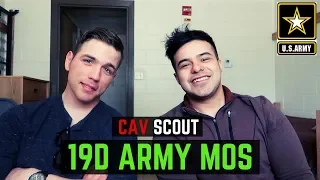 19D (CAVALRY SCOUT) | KNOW YOUR MOS (EP.6)