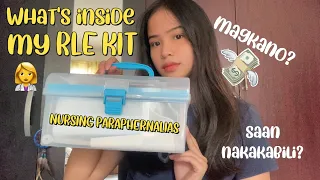 What's in my Nursing RLE Kit? | Nursing paraphernalia & Nursing supplies 💉🩺