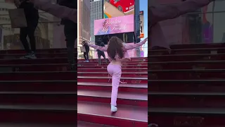 Hello Time Square! PARDON MY FRENCH out NOW 💞 @OutfrontmediaUS