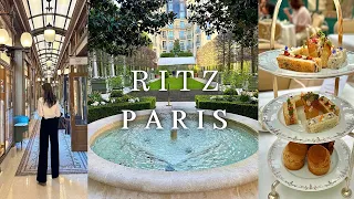 Paris Vlog#2 The Ritz Paris/ Opera View Room/ Afternoon tea/ Bar Hemingway/ Breakfast