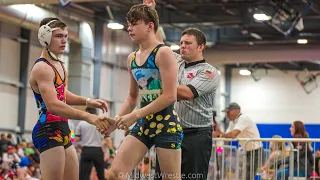 130 15U – Duncan Harn {G} of Young Guns PA vs. Logan Trenary {R} of Moen Wrestling Academy IA