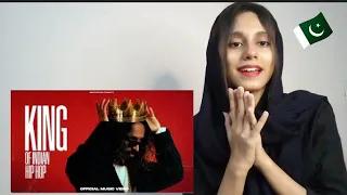 EMIWAY - KING OF INDIAN HIP HOP (PROD BY Babz beats) | OFFICAL MUSIC VIDEO | Pakistani Reaction