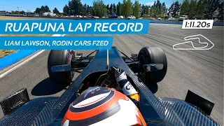 Liam Lawson Is The Fastest Ever At Ruapuna Racetrack!!