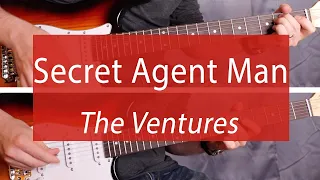Secret Agent Man | Practice & Play | The Ventures Guitar Lesson