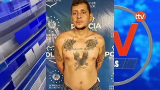 Capturan a pandillero que rediseñó sus tatuajes alusivos a pandillas