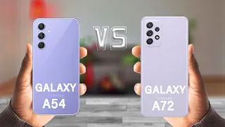 Samsung Galaxy A54 5G Vs Samsung Galaxy A72