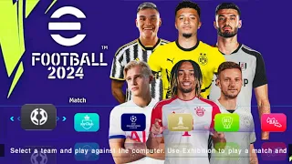 eFOOTBALL PES 2024 PPSSPP CHELITO NEW UPDATE REAL FACES KITS 2024/25 LATEST TRANSFERS BEST GRAPHICS