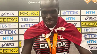 Marco Arop World Champion 800m, Attributes Strength And “Monk-Like” Dedication
