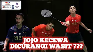 Jonatan Chirstie Dicurangi Wasit ? Detik Detik Kekalahan Jojo Atas Brian Sudirman Cup 2021