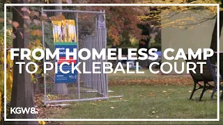 Former homeless camp at Laurelhurst Park in Portland to be turned into pickleball court