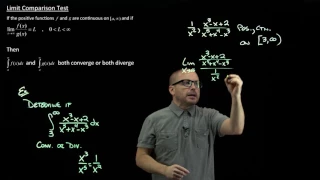 Limit Comparison Test Integrals - Example