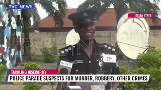 Police Parade Suspects For Murder, Robbery And Other Crime