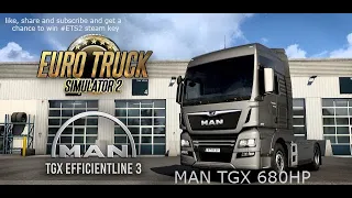 Euro Truck Simulator 2 - MAN TGX 680HP | Win Euro Truck Simulator 2 Steam Key #ETS2