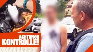 Polizeibekannte Rechte! Was findet die Polizei an der Grenze? | Achtung Kontrolle | Kabel Eins