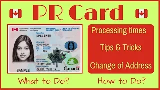 🇨🇦 Canadian PR Card - All you need to know
