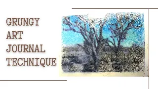 Image Transfer for Art Journal | Grungy Vintage Look | Mixed Media & Book Artists