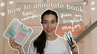 How to Annotate Books for School | 3 different ways with tips and examples