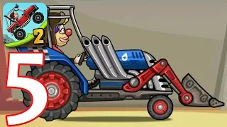 Hill Climb Racing 2 | Gameplay Walkthrough Part 5 | Tractor Level 999 (Game iOS/Android)