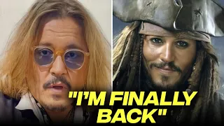 Johnny Depp APPROVES He’s Getting Back to Pirates of the Caribbean!