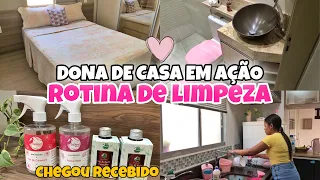 VIDA DE DONA DE CASA / FAXINA COMPLETA NO QUARTO - Rafaella Dantas