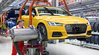 Inside Multi Billion $ Factory Producing the Audi TT - Production Line