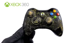 Восстановление оригинальной ретро-консоли контроллера Xbox 360 Восстановление и ремонт - ASMR