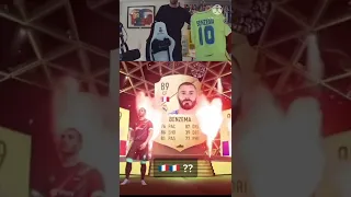 Piqué Packs Benzema 😱 #Shorts #FIFA22 #FUT