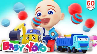 The Colors Song (delivery candies) + more nursery rhymes & Kids songs - Baby yoyo