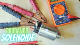 Como Probar un Solenoide de Arranque.