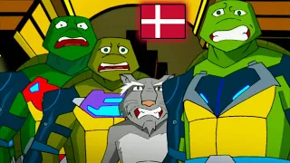 Ninja Turtles Dansk 🇩🇰 Sæson 6 Afsnit 1 🔮 Paddechock i fremtiden | TMNT Tidsrejsen