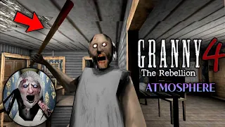 Granny Version 1.8.1 In Granny 4: The Rebellion Fangame Atmosphere Mod Full Gameplay | Granny V1.8.1