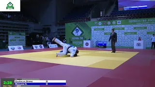 73 kg Дзебисов Д Мельник К 24 11 2018 Т3 ПЕРВЕНСТВО РОССИИ по ДЗЮДО, НАЗРАНЬ 2018