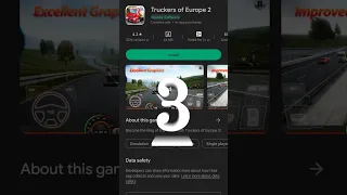 Top 5 Truck Games In Play Store #Shorts