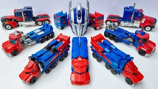 Transformers Movie Leader: Optimus Prime Rage Bumblebee Stopmotion (Animated Cartoon) Robot Car Toys