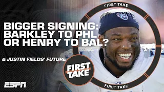 Derrick Henry FILLS A HOLE while the Eagles still have defensive issues! - Stephen A. | First Take