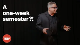 How to binge a college semester in one week | Steven Hayward | TEDxManitouSpringsLive