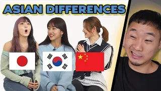 The REAL Difference Between Chinese, Korean & Japanese People