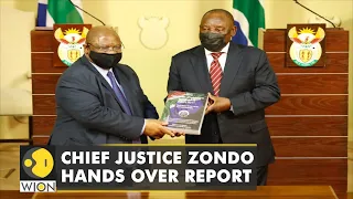 SA President Ramaphosa receives initial inquiry report into wrongdoings under Zuma's administration